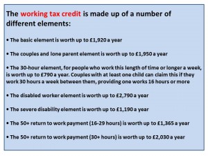 working tax credit