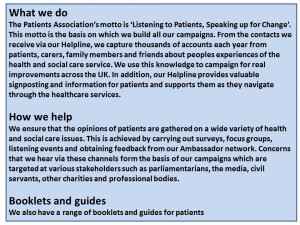 patients association