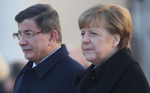 merkel and turk
