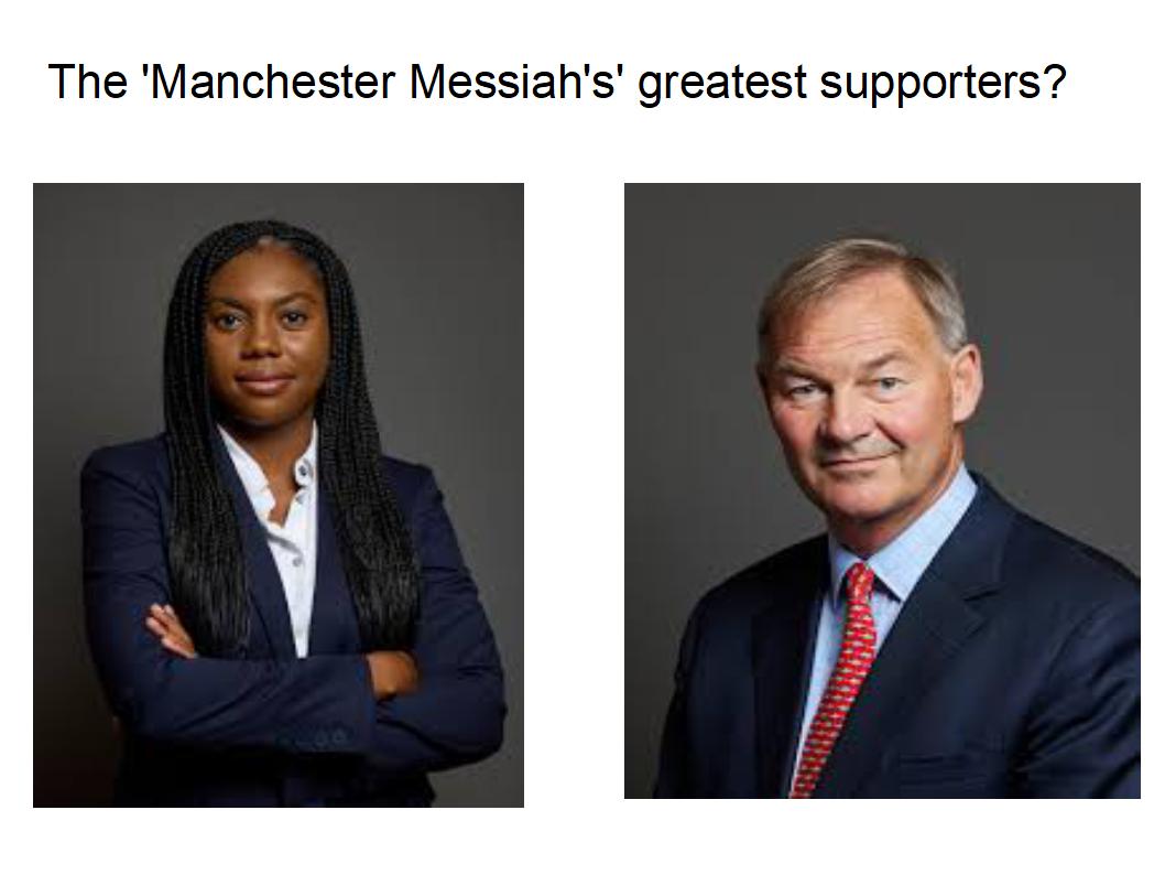 The ‘Manchester Messiah’s’ greatest supporters? « Snouts in the Trough